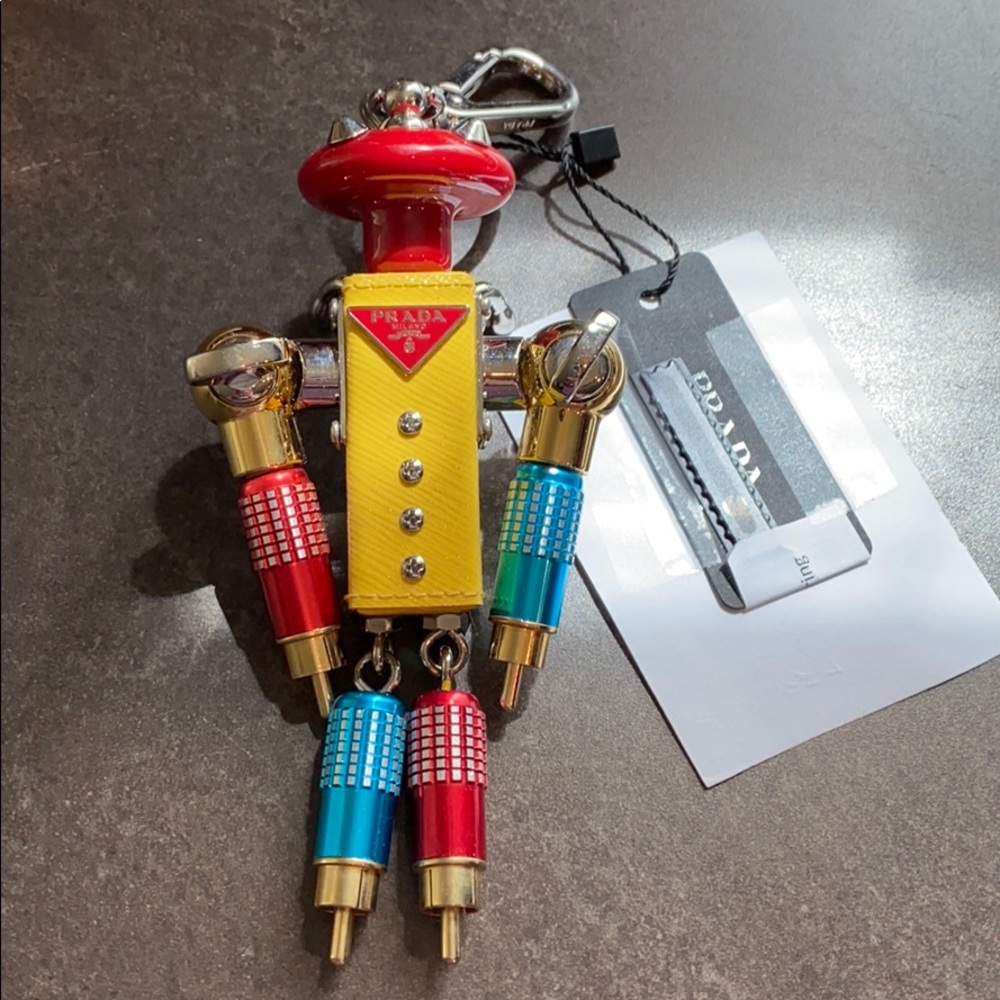 Prada Robot Bag Charm